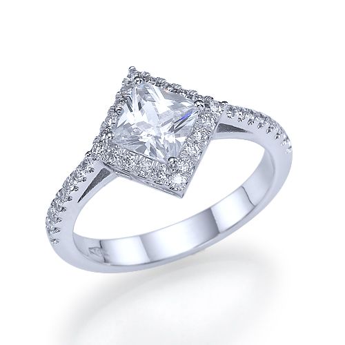 טבעת אירוסין "אמילי" בעיצוב וינטאג