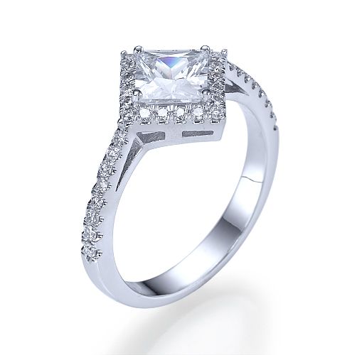 טבעת אירוסין "אמילי" בעיצוב וינטאג
