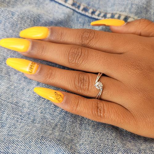 טבעת אירוסין זהב לבן "שירי" 0.31 מתאימה לנשים מיוחדות